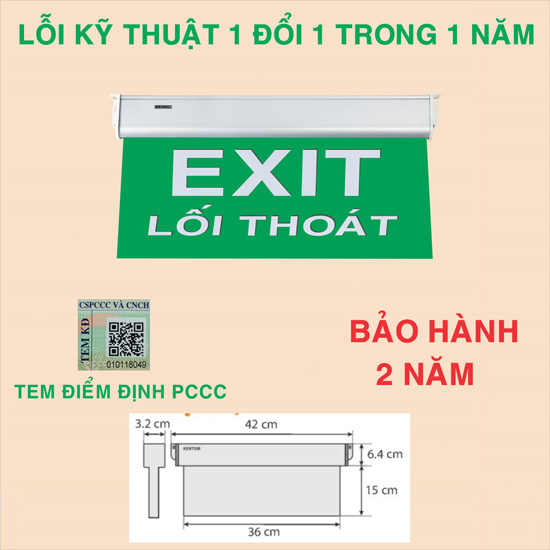 đèn lối thoát KT650NX