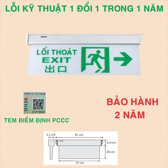 Đèn lối thoát KT700