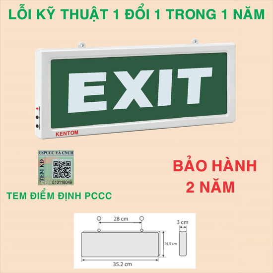 Đèn lối thoát KT110, KT120