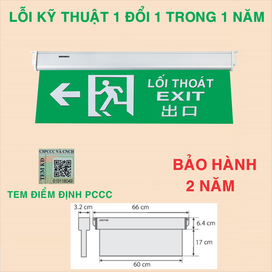 Đèn lối thoát KT670NX